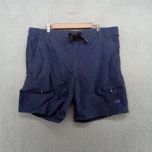 The North‎ Face Swim Trunks Mens Large Navy Blue Nylon Cargo Pockets